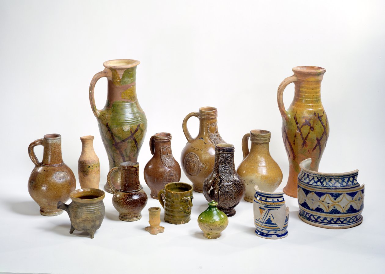 Medieval Vessels, Found by T.E. Lawrence, Oxford by English School