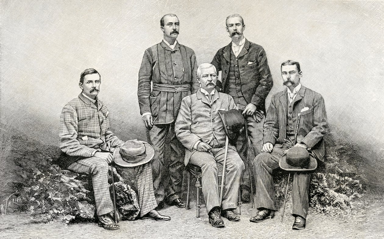 Members of Sir Henry Morton Stanley