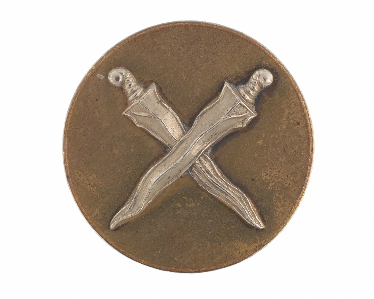 Mess Dress button, Malay State Guides, 1896-1919 by English School