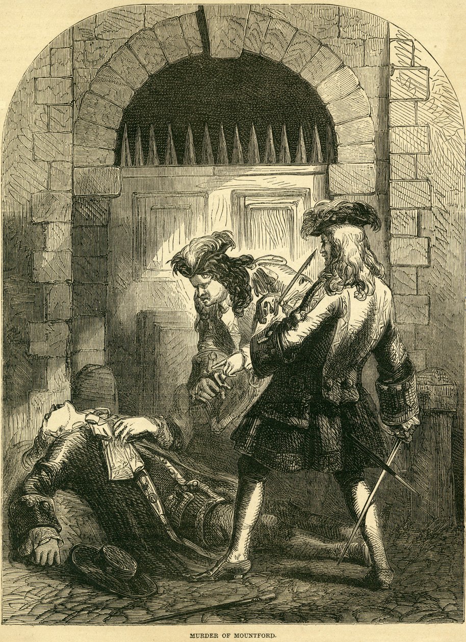 Murder of William Mountford by English School