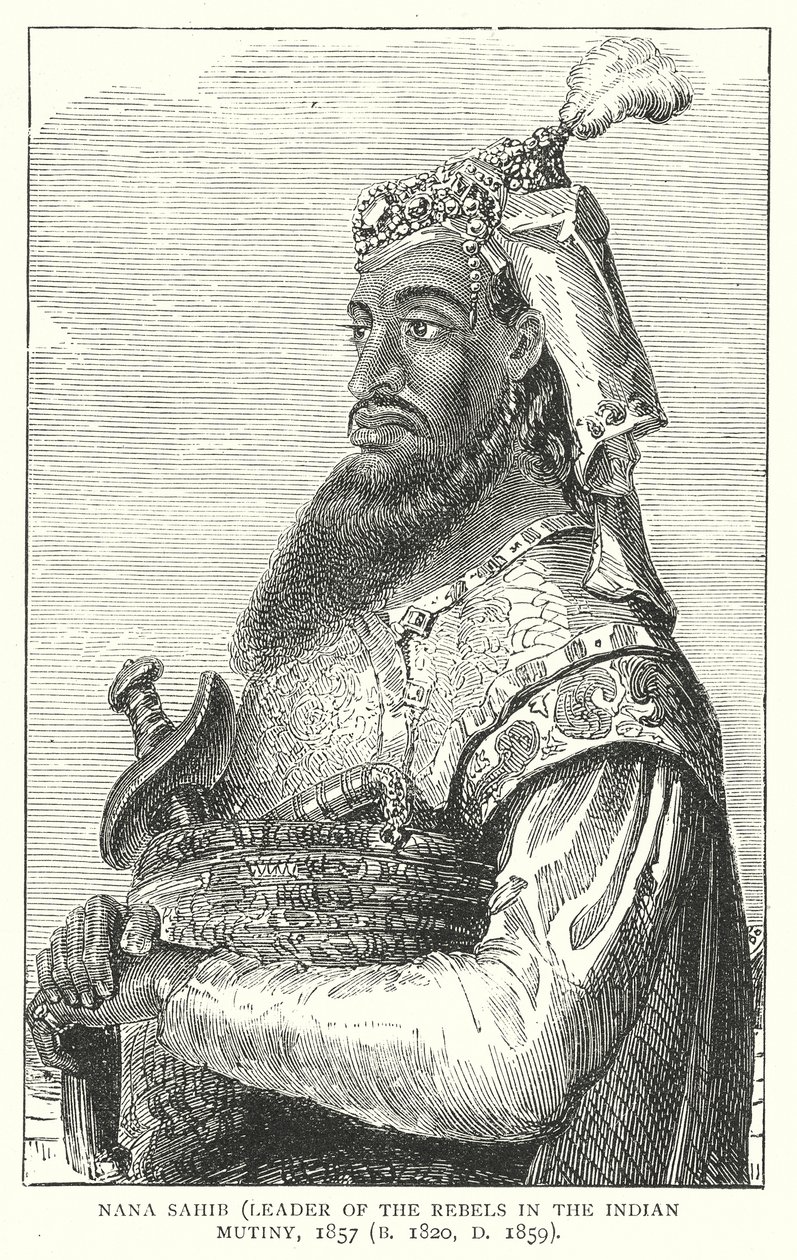 Nana Sahib by English School