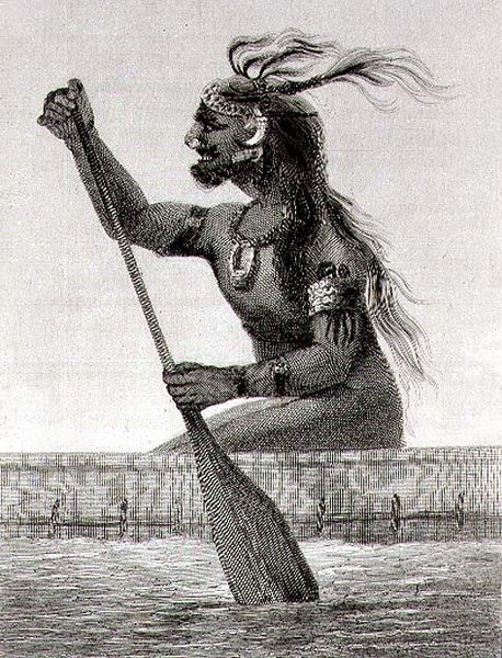 Native of New Guinea by English School