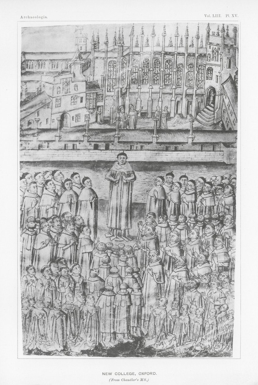 New College, Oxford by English School