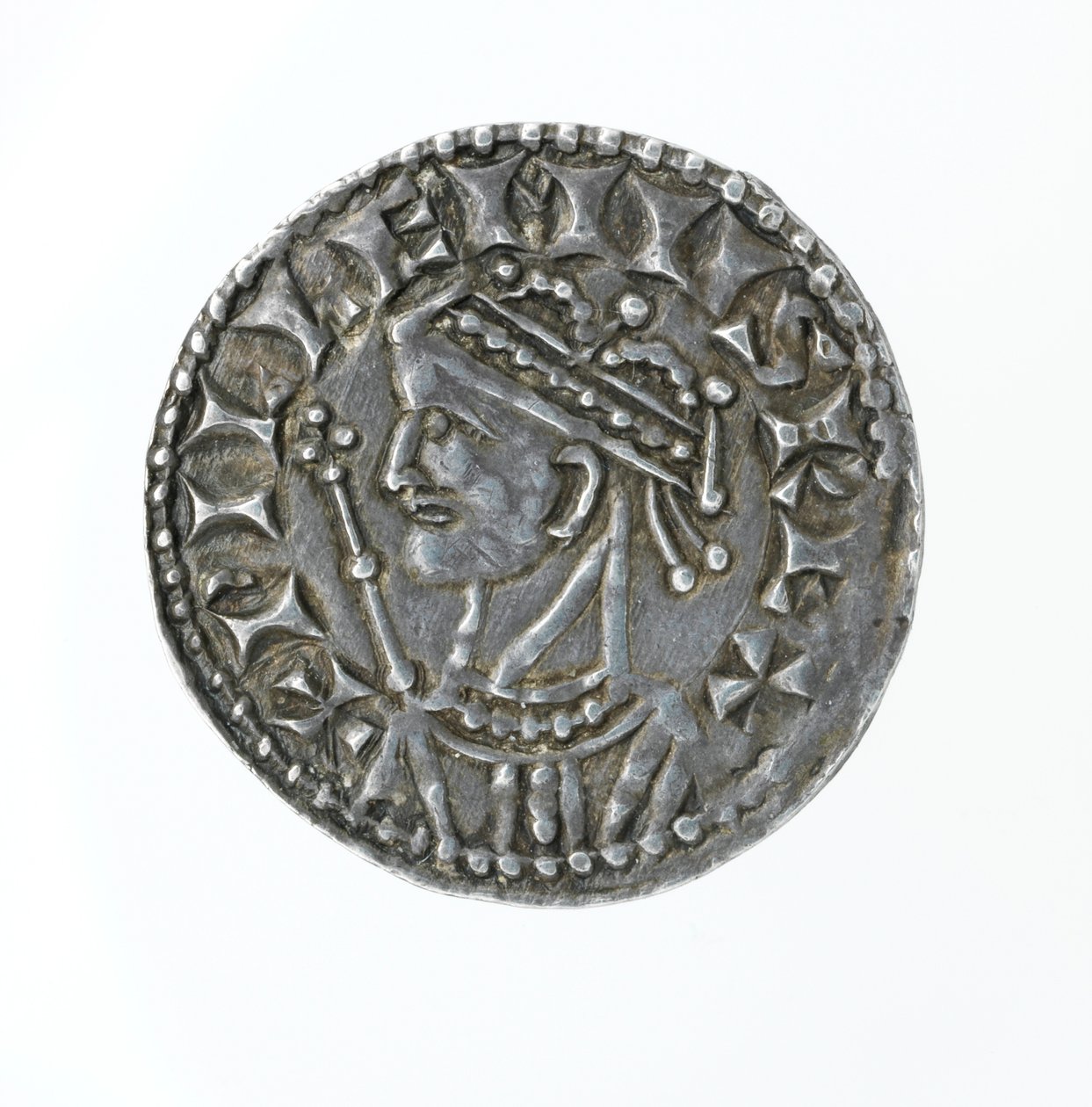 Obverse of a penny, from the reign of William I by English School