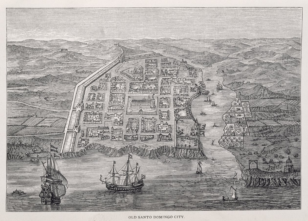 Old Santo Domingo City at the Time of Drake