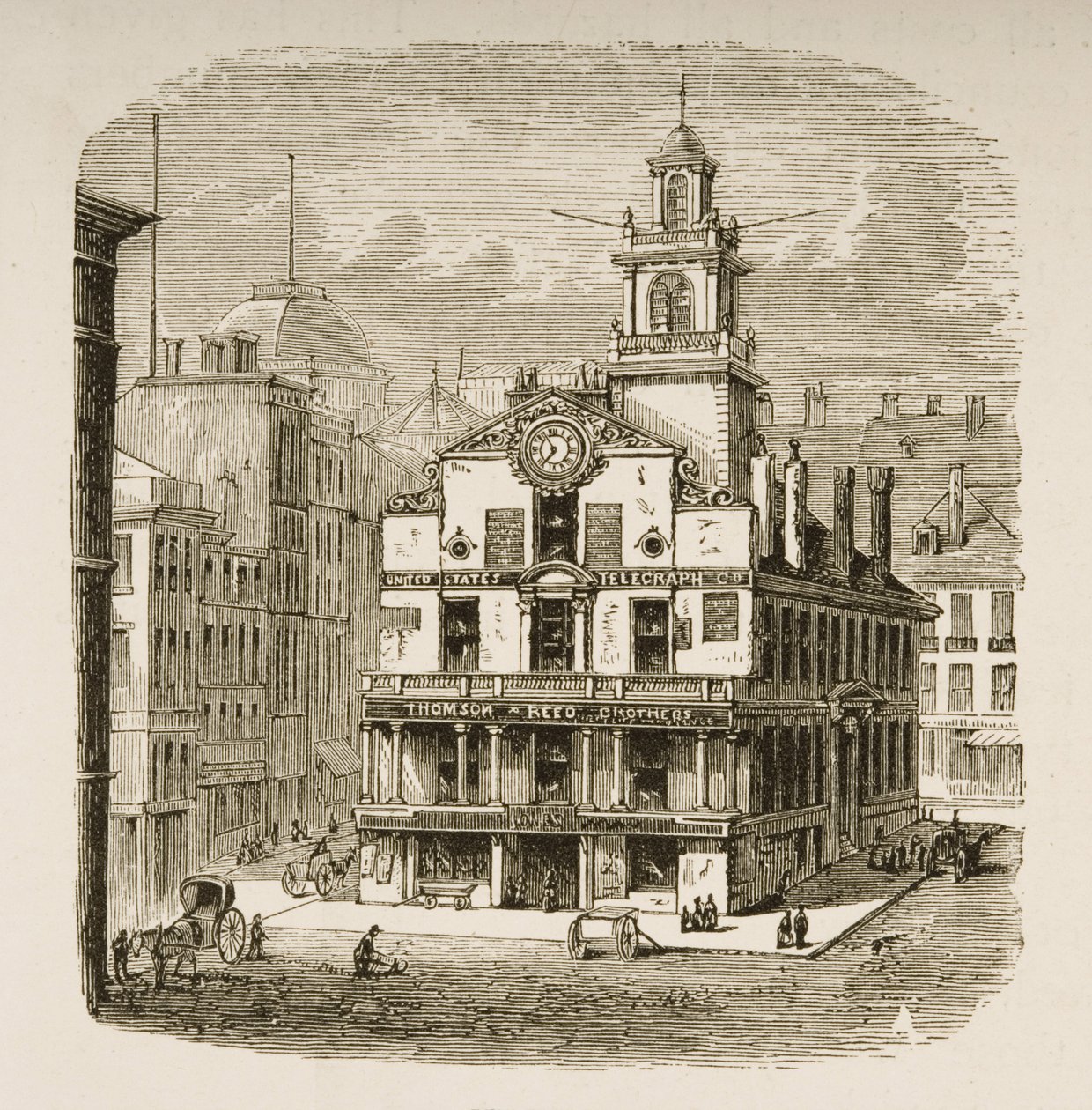 Old State House, Boston, from 
