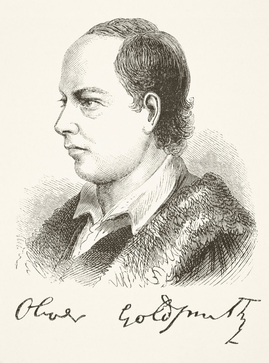 Oliver Goldsmith, from 