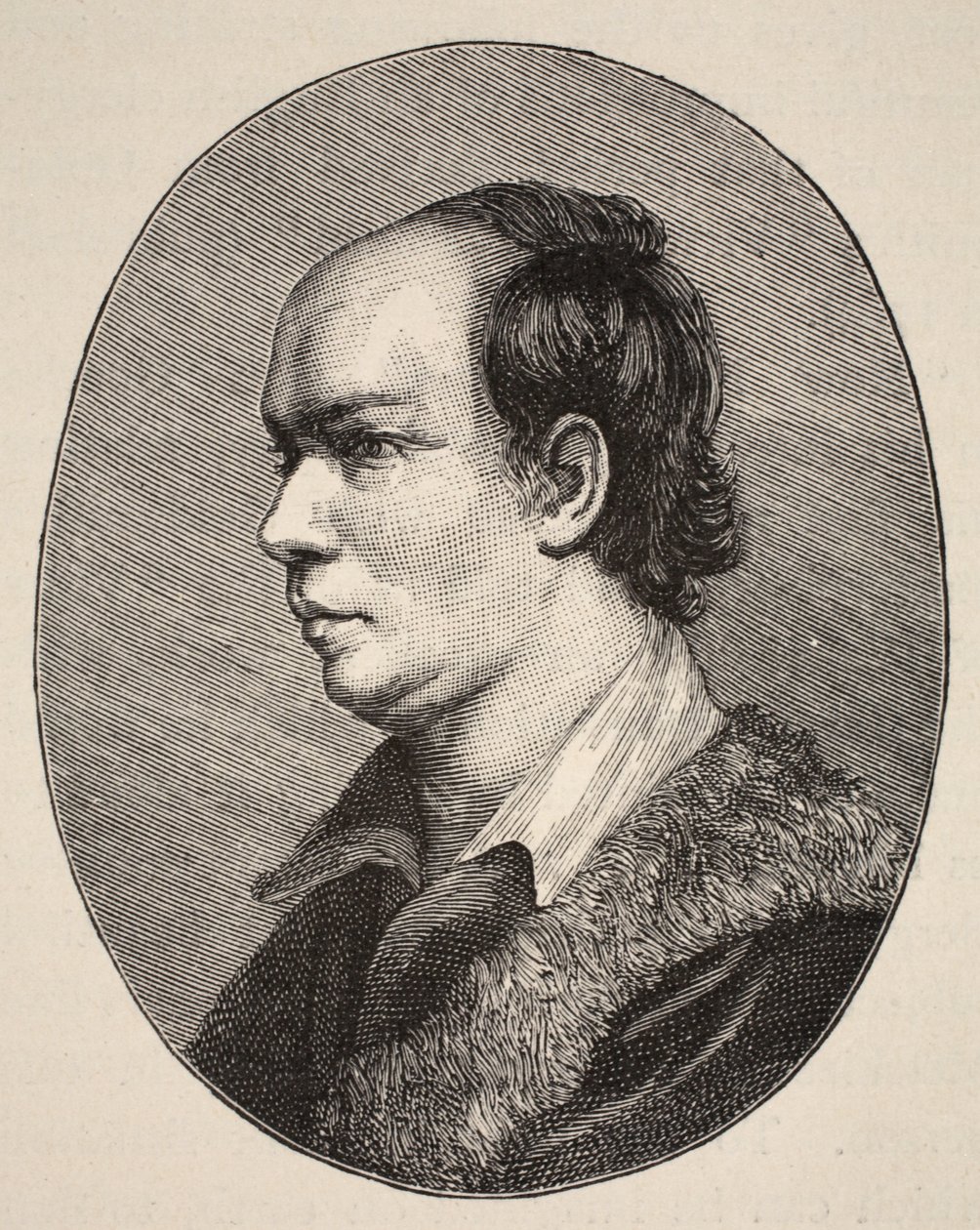 Oliver Goldsmith, illustration from The Church of England: A History for the People by H.D.M. Spence-Jones by English School
