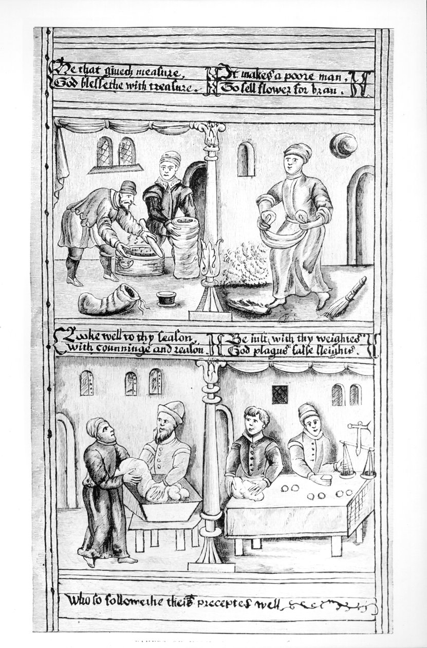 Ordinance of the Bakers of York, 1595-96 by English School