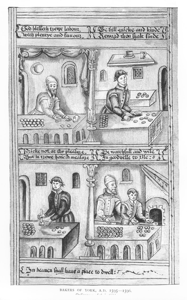 Ordinance of the Bakers of York, 1595-96 by English School