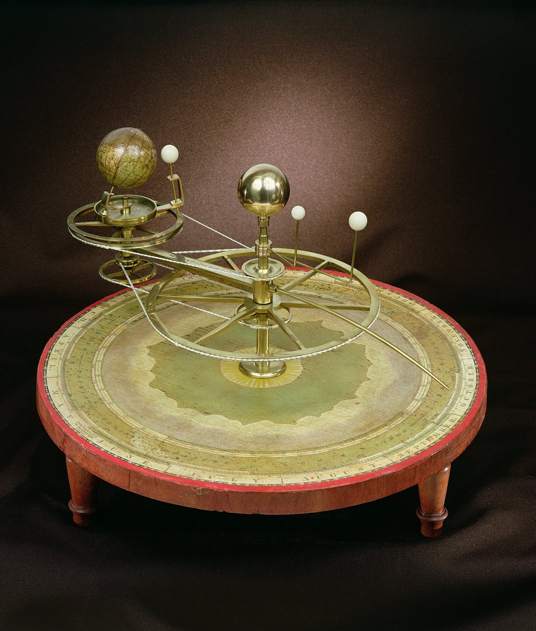 Orrery, made by Newton & Co., London, early 19th century by English School