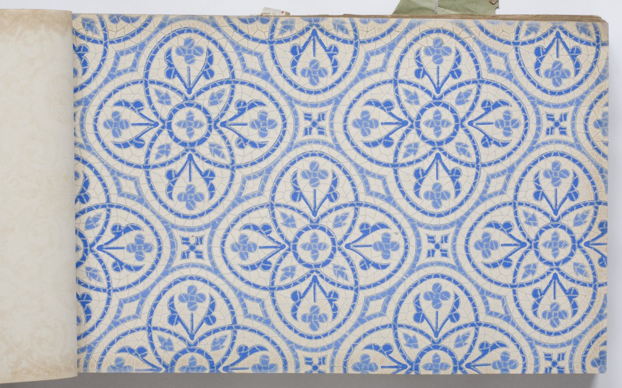 Page from a Wallpaper Sample Book by English School