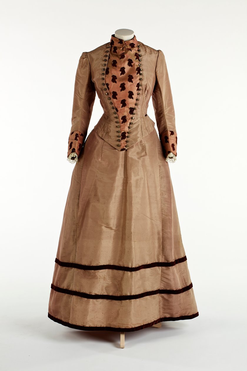 Pale Plum Dress, c.1885 by English School