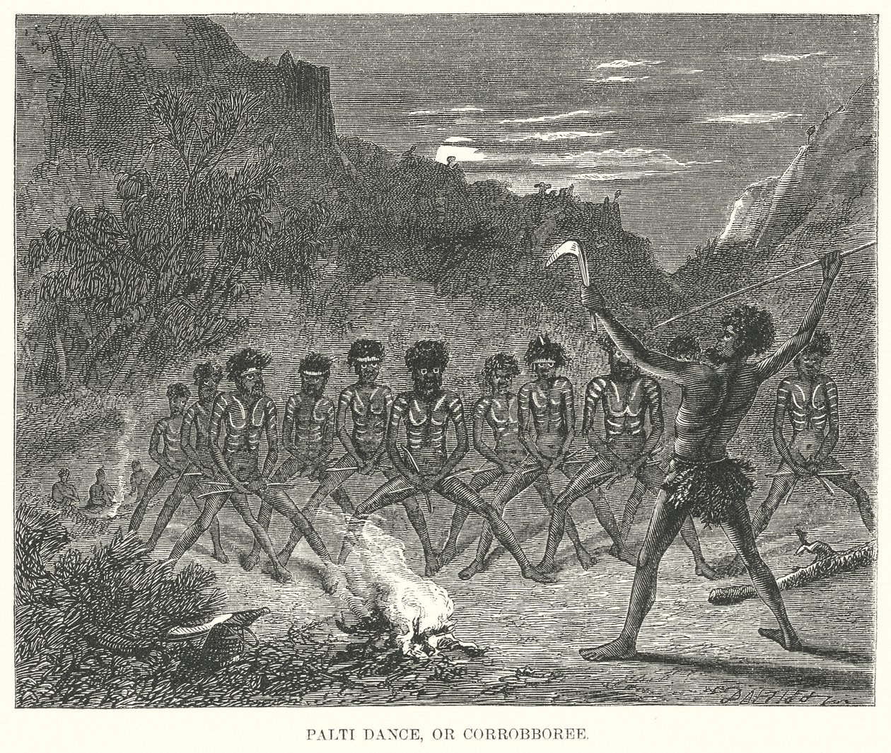 Palti Dance, or Corrobboree by English School