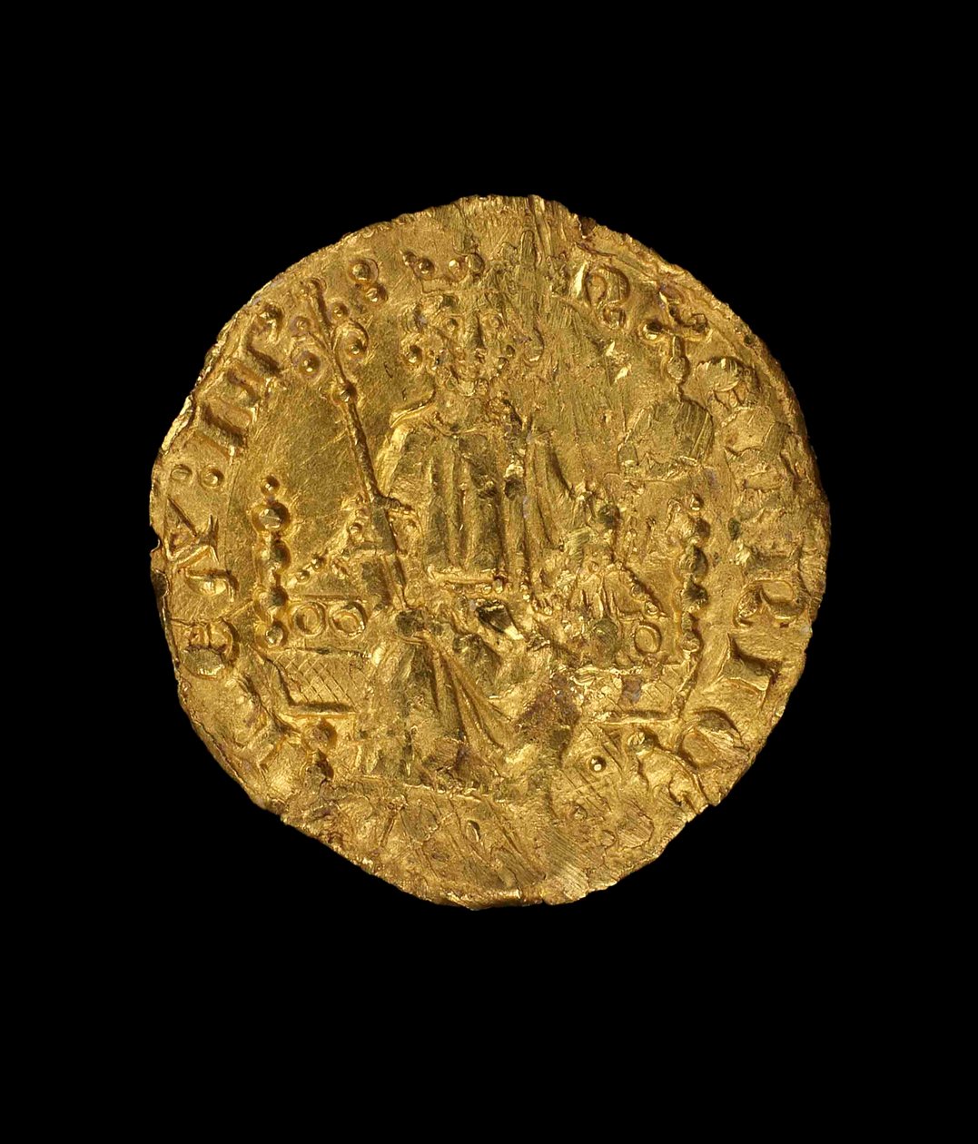 Penny of King Henry III, 1257-58 (gold) by English School