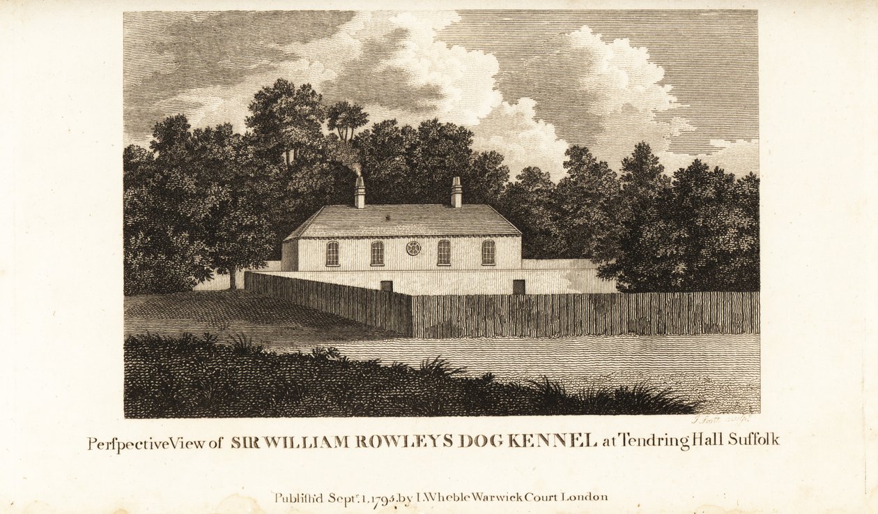 Perspective View of Sir William Rowley