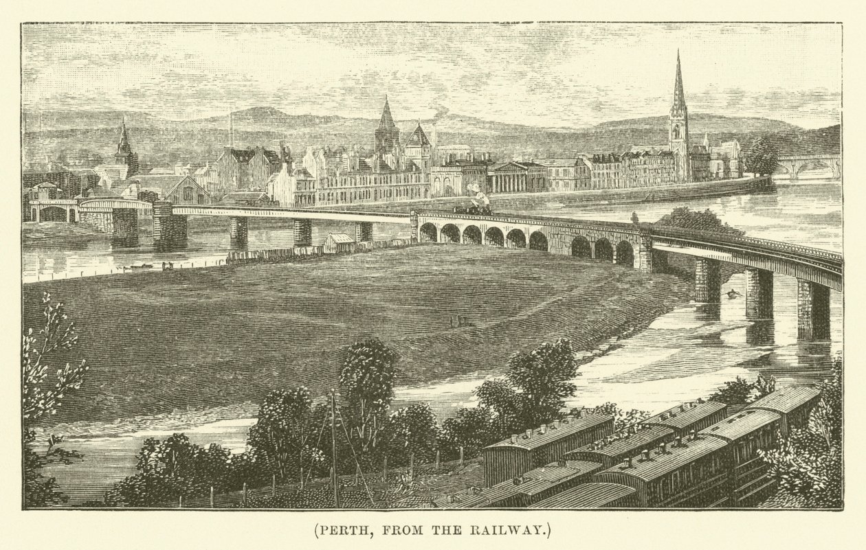 Perth, from the Railway by English School