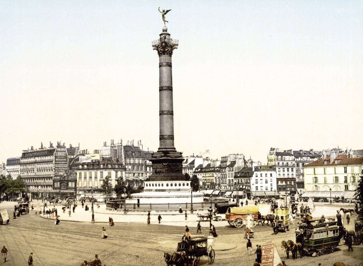 Place de la Bastille, Paris by English School