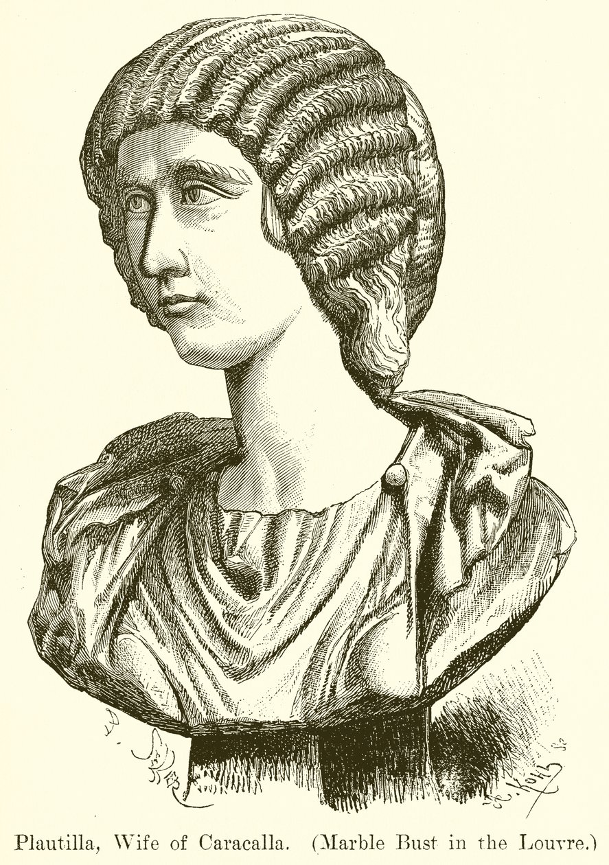 Plautilla, Wife of Caracalla by English School