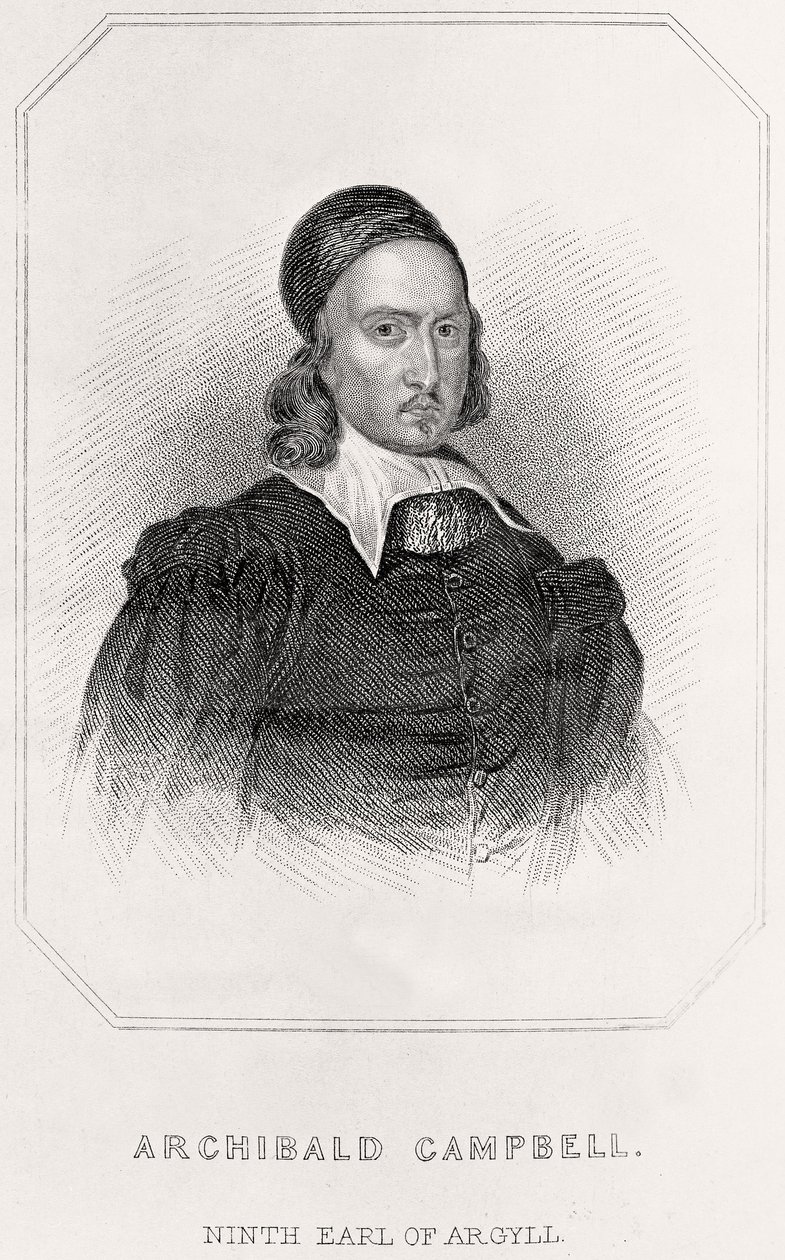 Portrait of Archibald Campbell, 9th Earl of Argyll by English School