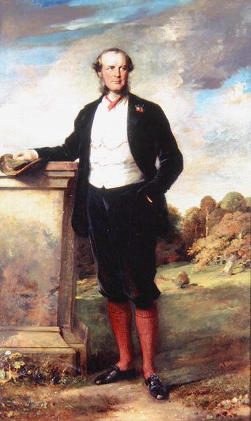 Portrait of Beilby Richard Lawley (1818-80) 2nd Baron Wenlock by English School