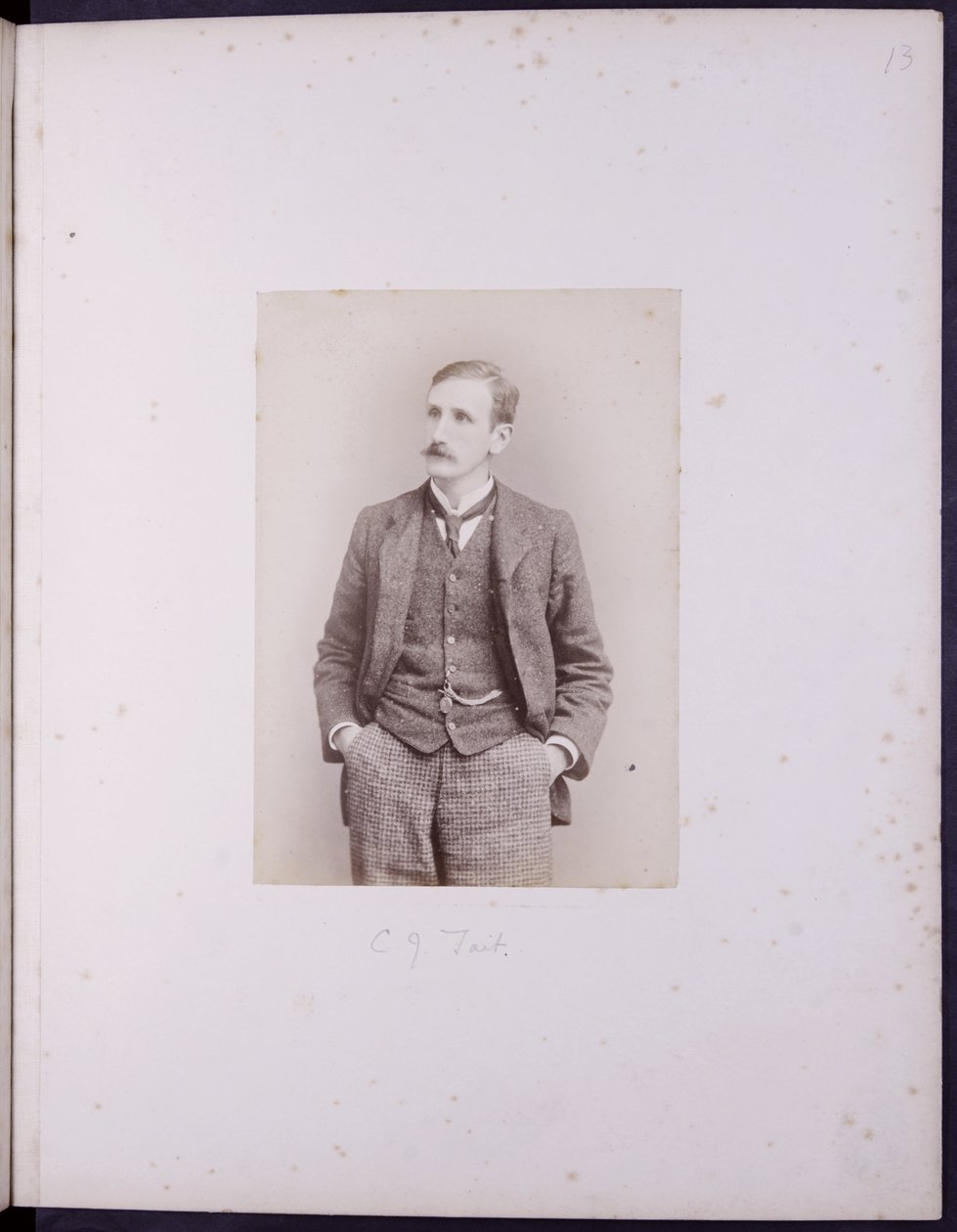 Portrait of CJ Tait, c.1900 by English School