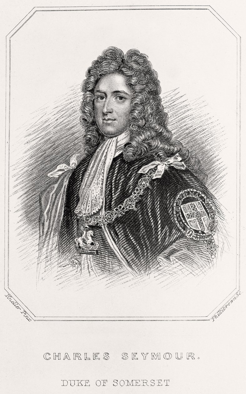 Portrait of Charles Seymour, Duke of Somerset by English School