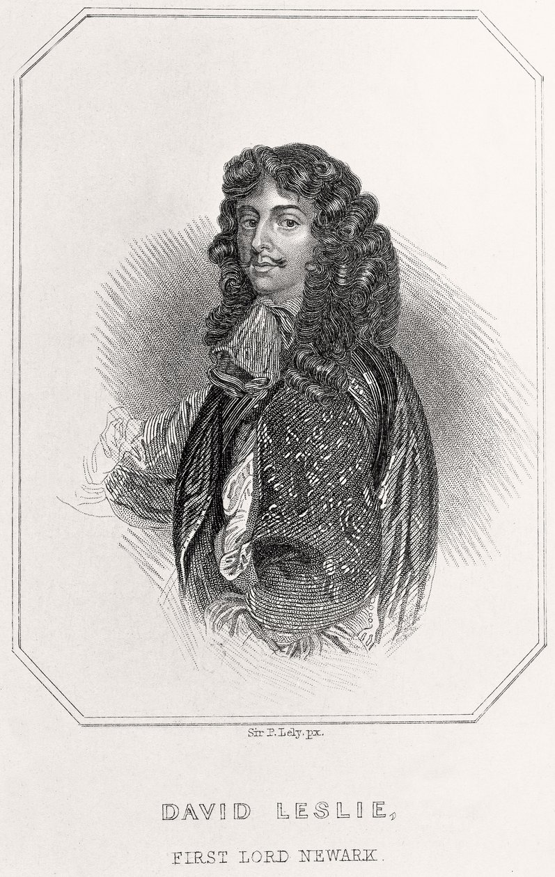 Portrait of David Leslie, 1st Lord of Newark by English School