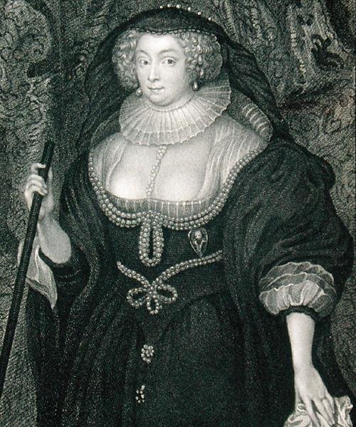 Portrait of Frances Howard (c.1578-1639) Duchess of Richmond, from 