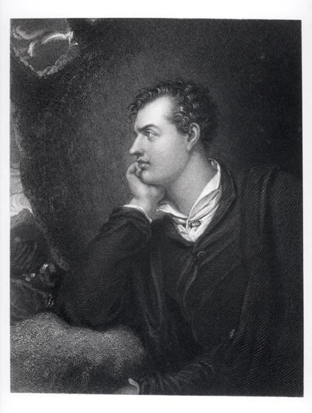 Portrait of George Gordon, 6th Lord Byron of Rochdale by English School