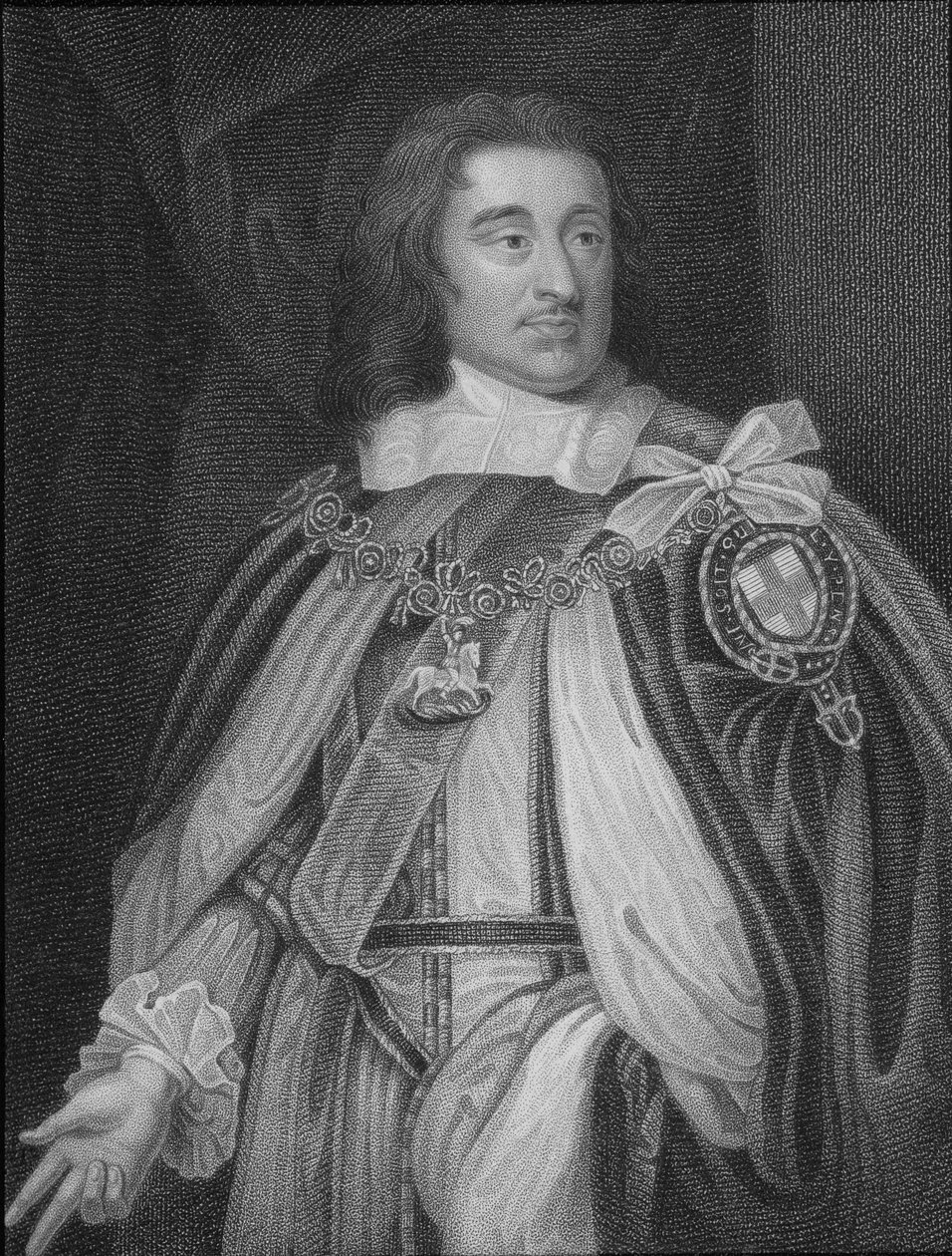 Portrait of George Monck, from 