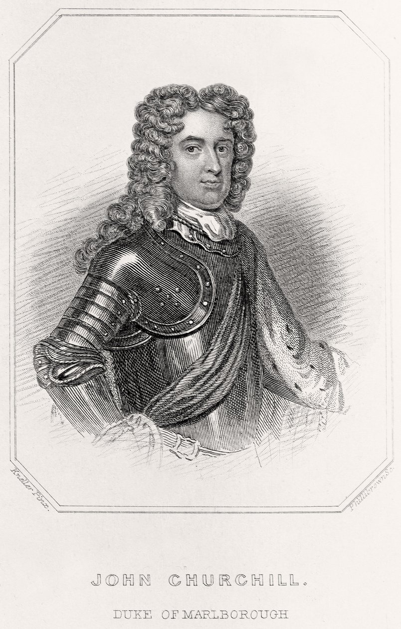 Portrait of John Churchill, Duke of Marlborough by English School