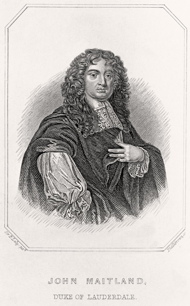 Portrait of John Maitland, Duke of Lauderdale by English School