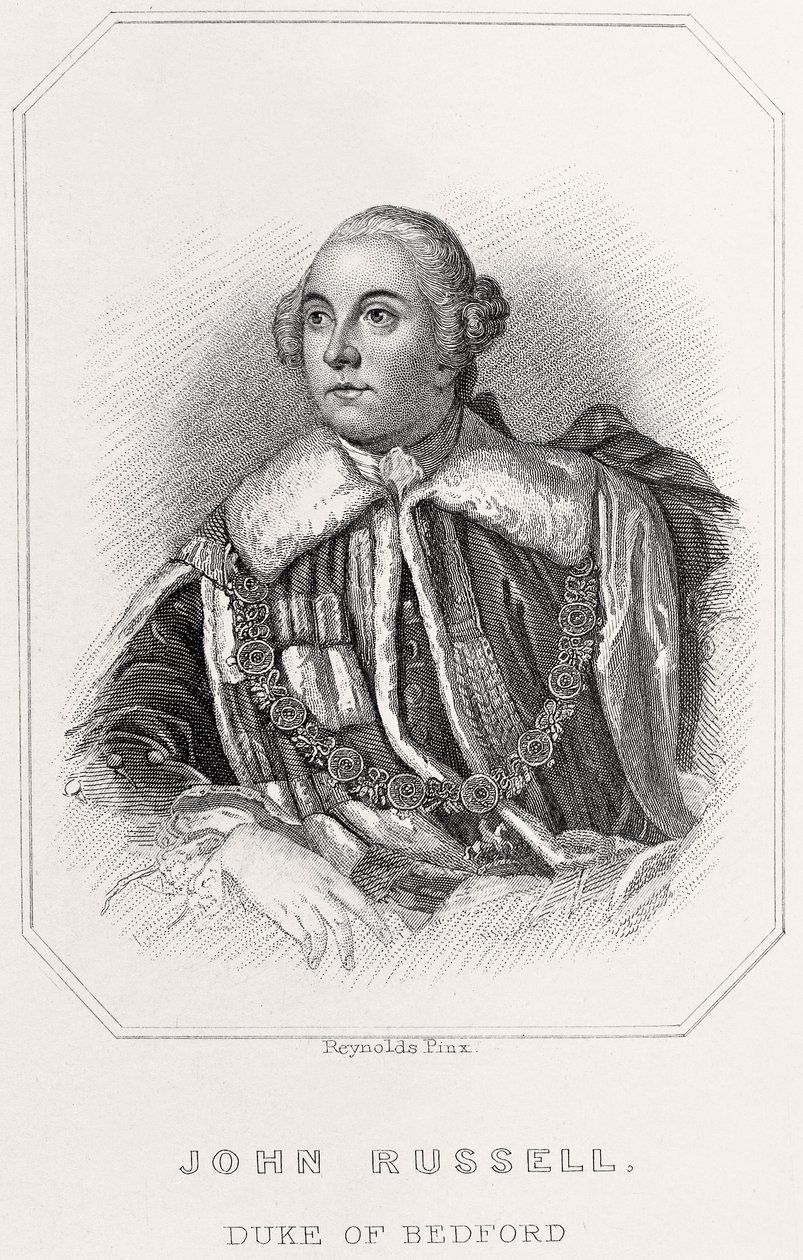 Portrait of John Russell, Duke of Bedford by English School