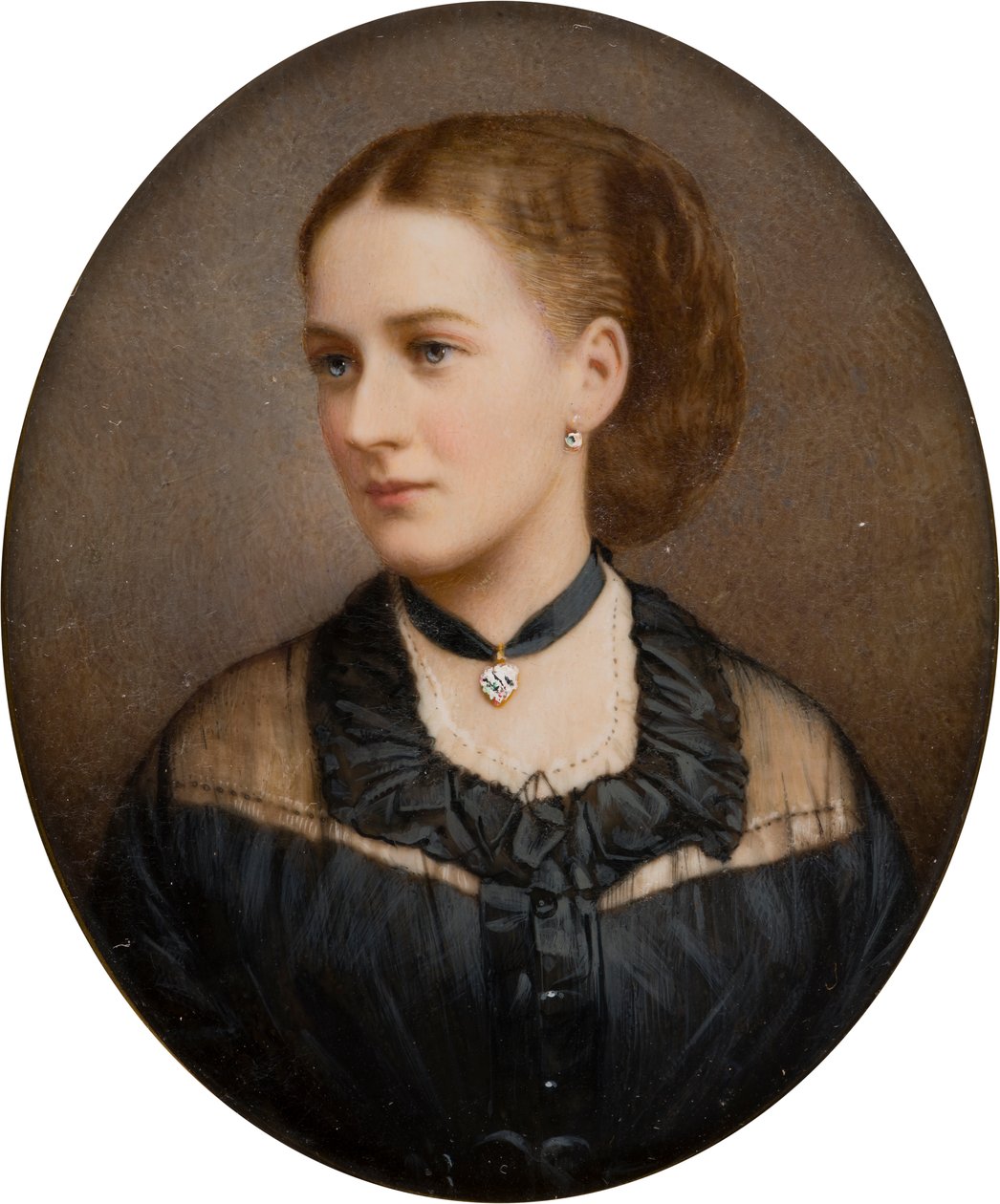 Portrait of Lady Ida Lumley, Viscountess Newport, afterwards Countess of Bradford by English School