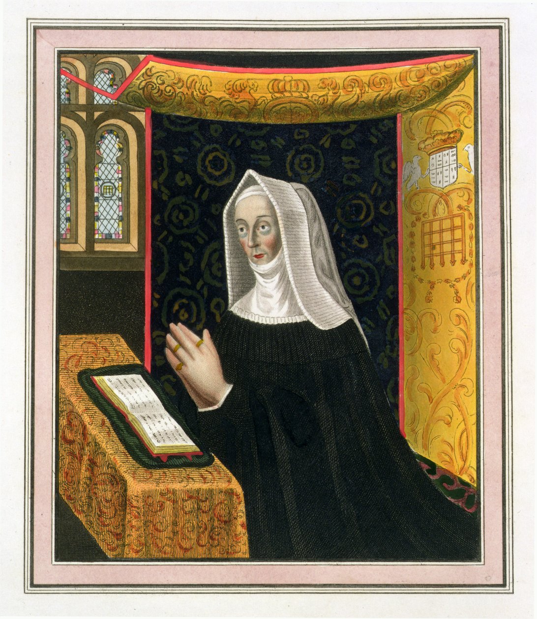 Portrait of Margaret Beaufort, Countess of Richmond and Derby, Foundress of St. John
