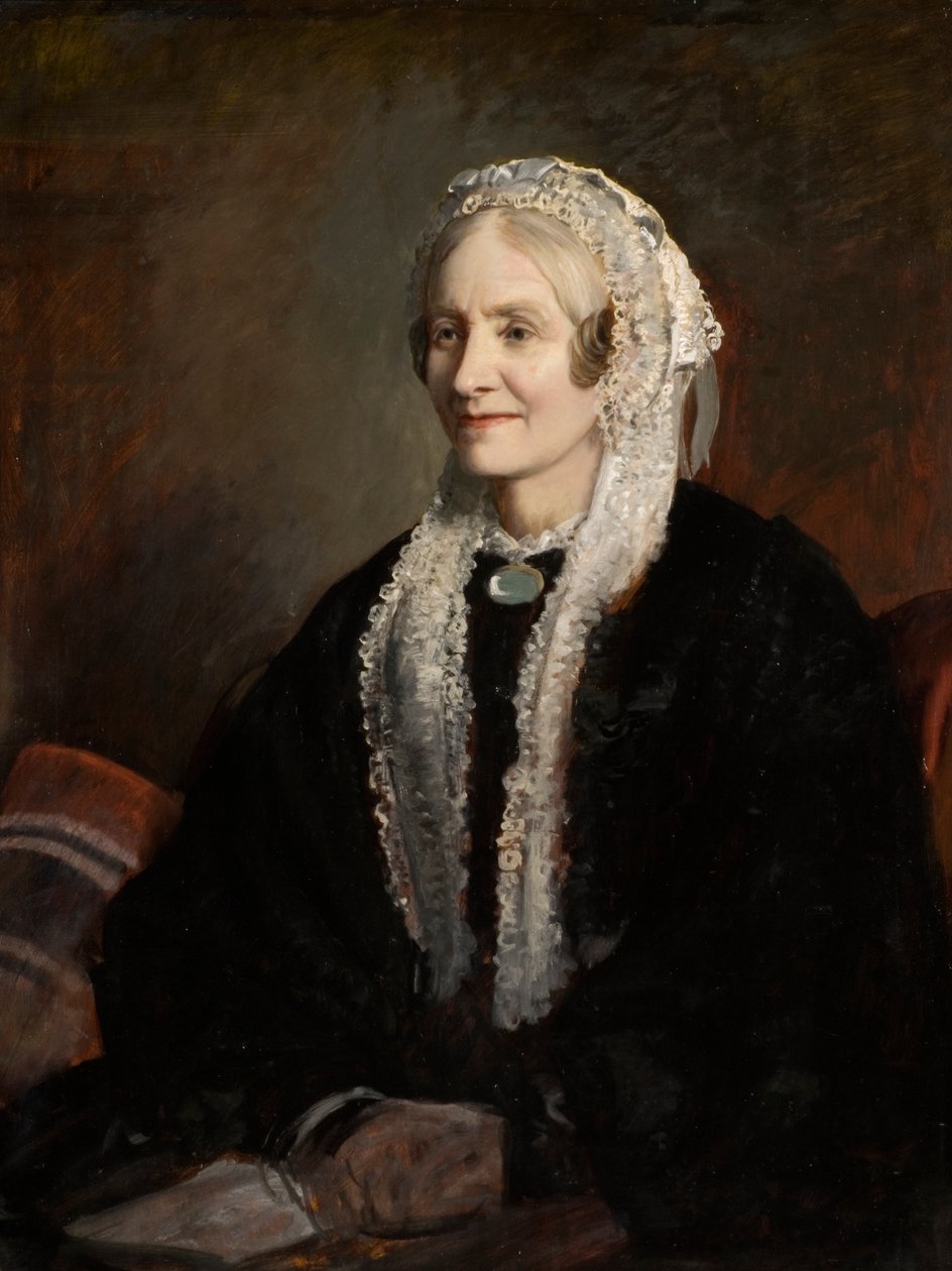 Portrait of Mrs John Swan by English School