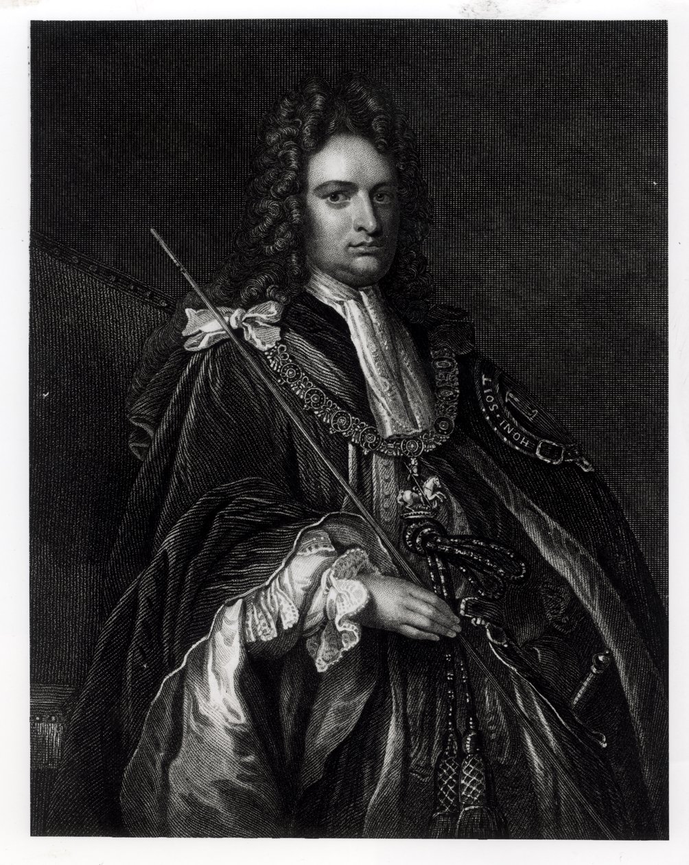 Portrait of Robert Harley, First Earl of Oxford by English School