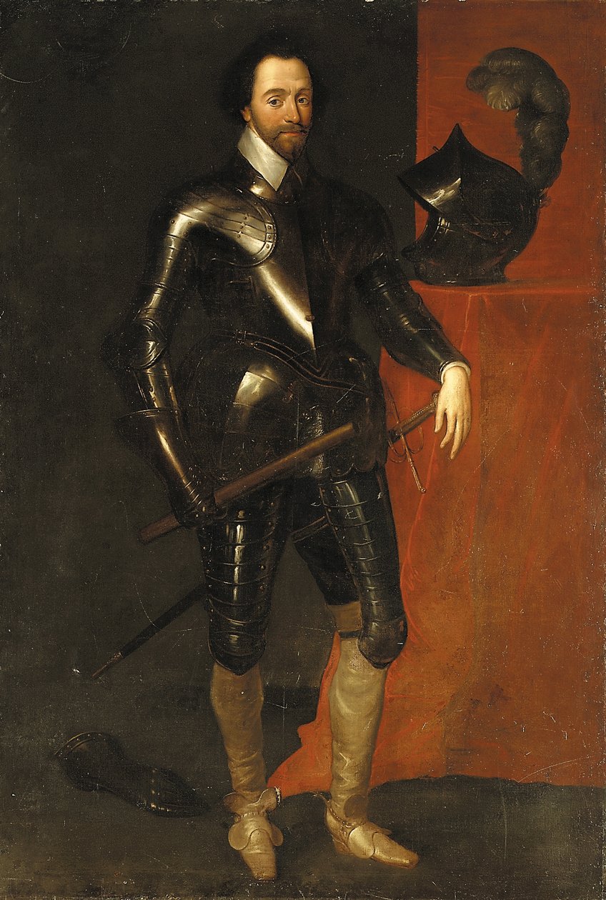 Portrait of Sir Charles Harbord by English School