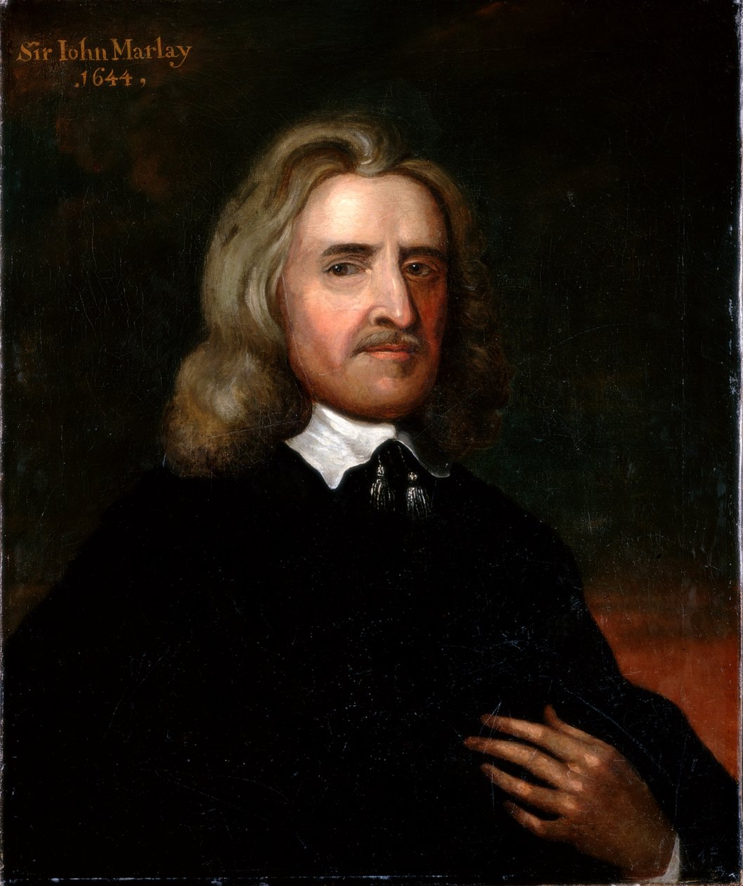 Portrait of Sir John Marlay, 1644 by English School