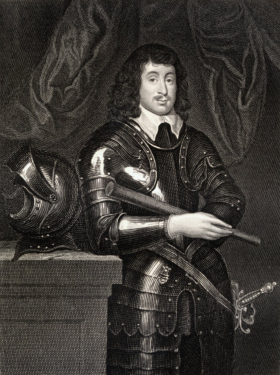 Portrait of Spencer Compton, 2nd Earl of Northampton, from Lodges British Portraits by English School