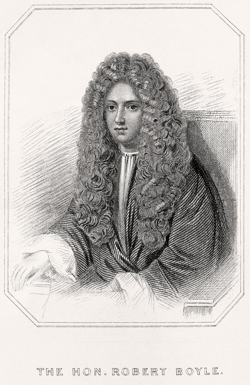 Portrait of The Honorable Robert Boyle by English School