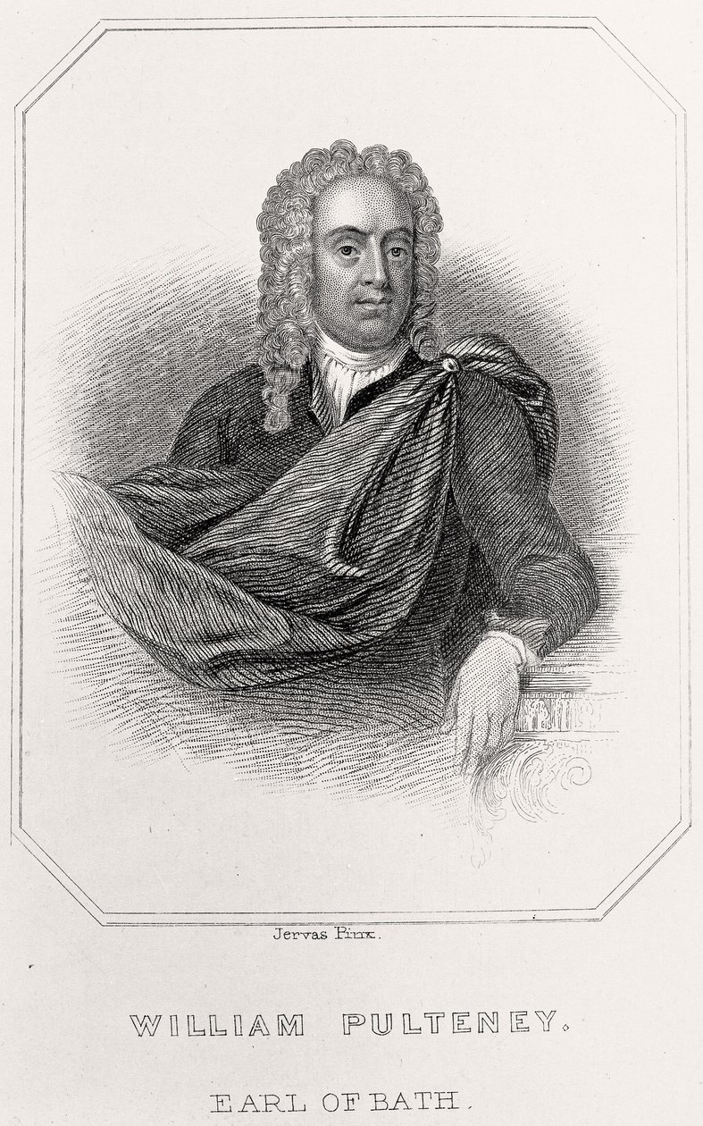 Portrait of William Pulteney, Earl of Bath by English School