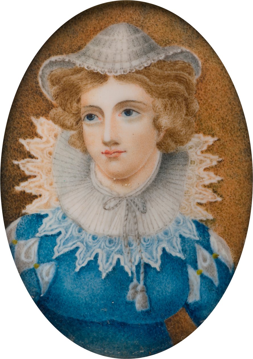 Portrait of a Lady Said to be Mary Queen of Scots by English School