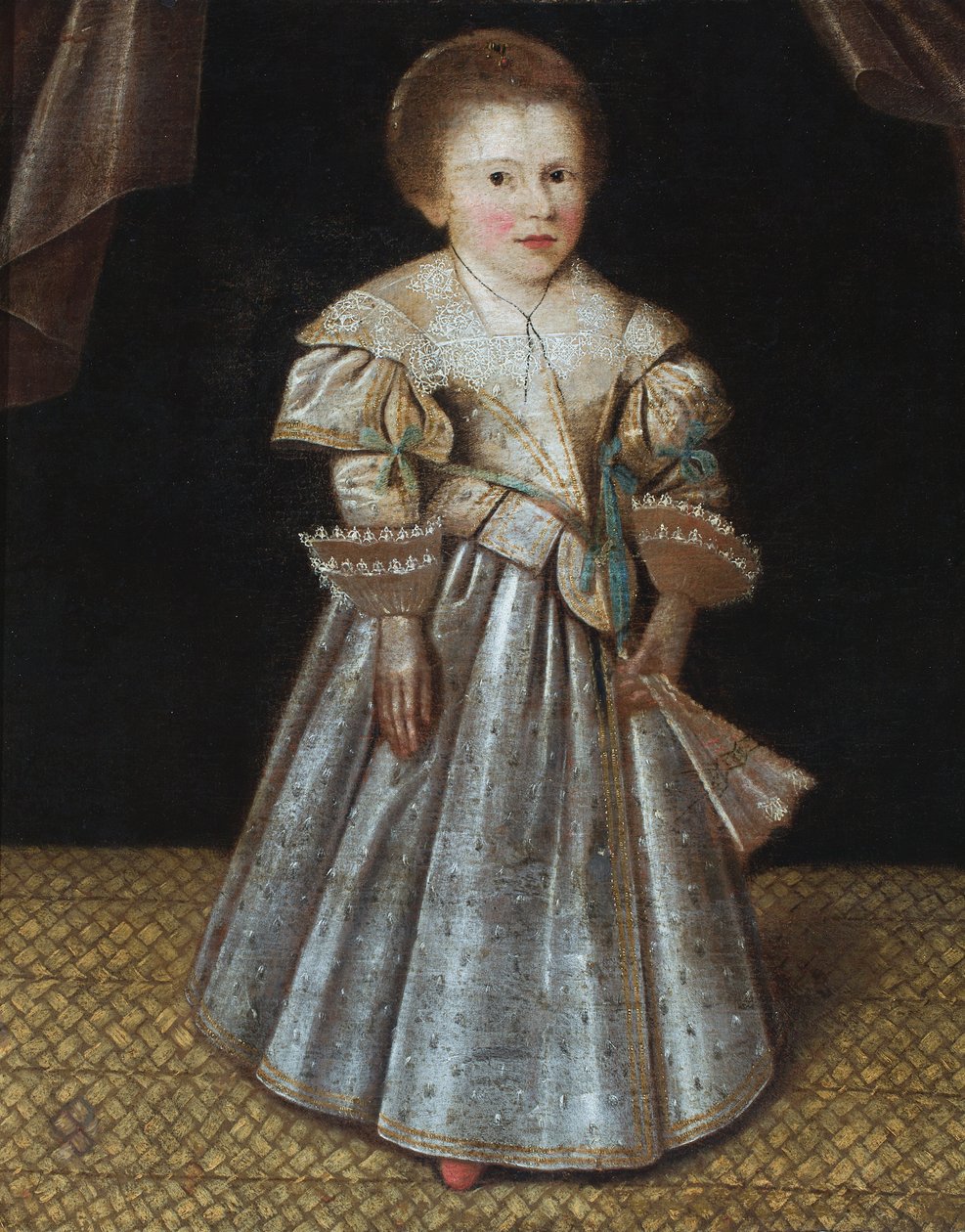 Portrait of a Young Girl by English School