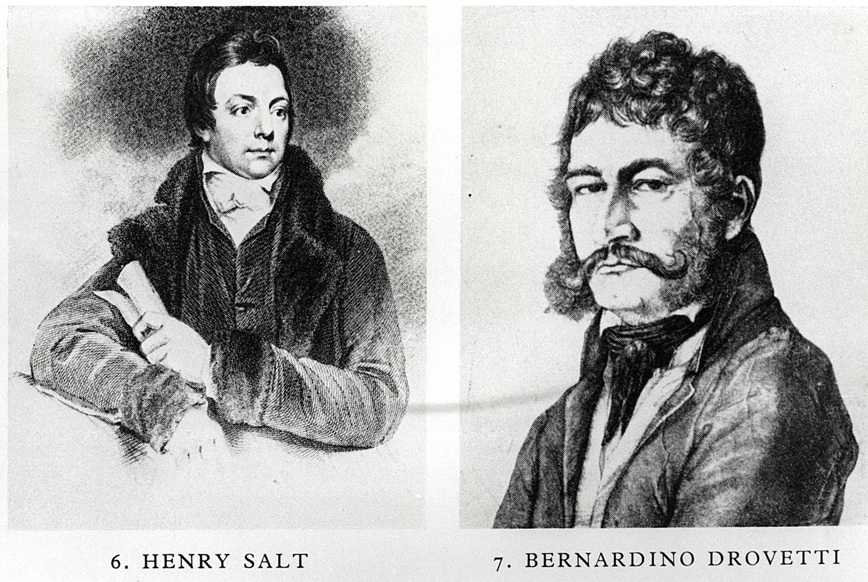 Portraits of Henry Salt and Bernardino Drovetti by English School