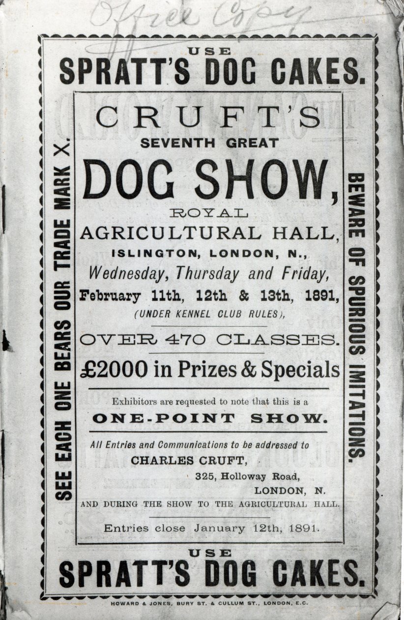 Poster Advertising Cruft