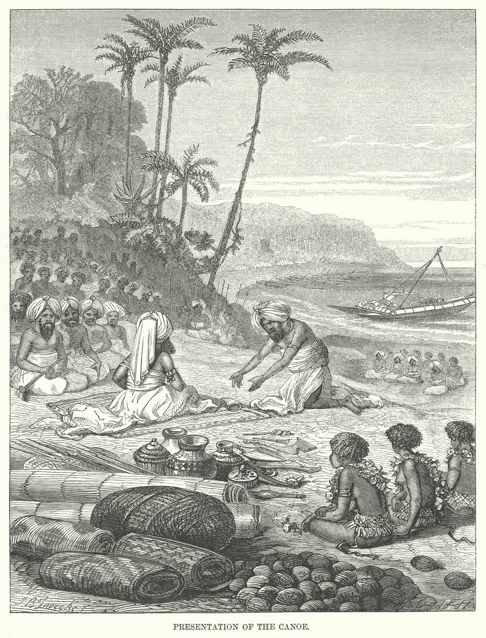 Presentation of the Canoe by English School