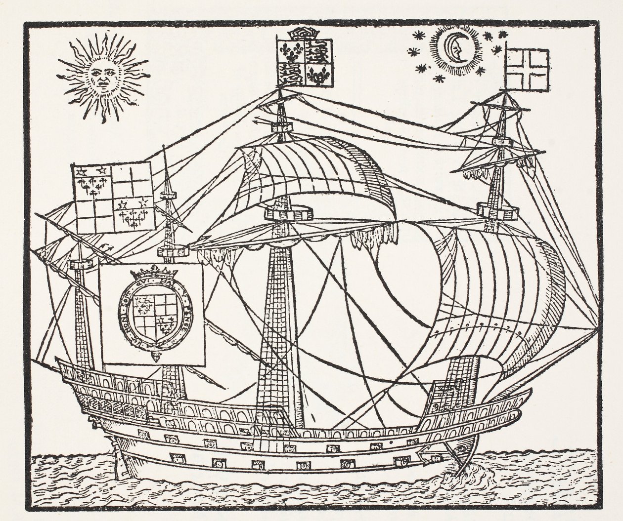 Prognostication everlasting by L. & T. Digges, 1576 by English School