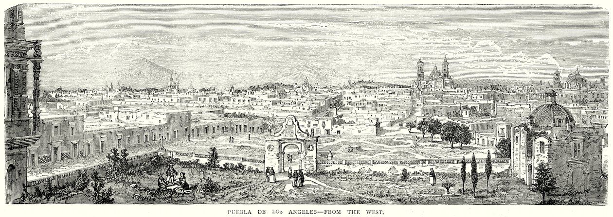 Puebla de Los Angeles – From the West by English School